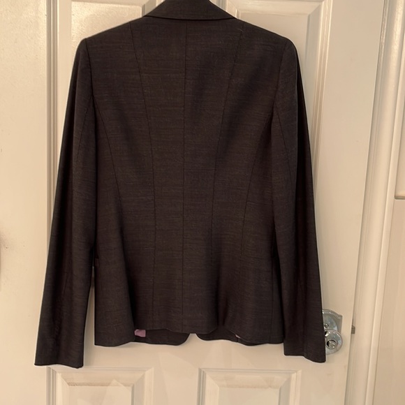 NWOT Eli’s Tahari charcoal blazer - Picture 6 of 8